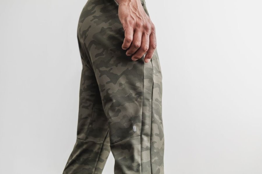 Jogger Nobull Jogger Homme Camouflage Vert Camouflage | C1WN6NBT1