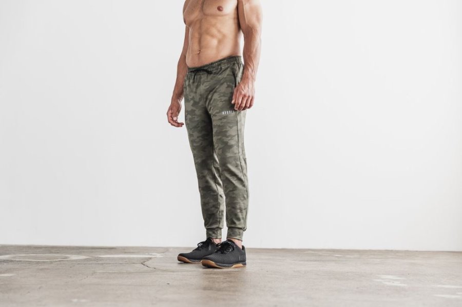 Jogger Nobull Jogger Homme Camouflage Vert Camouflage | C1WN6NBT1