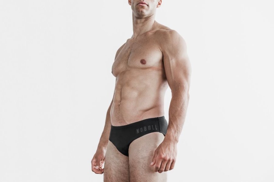 Maillots De Bain Nobull Swim Brief Homme Noir | 0A8TDMM5N