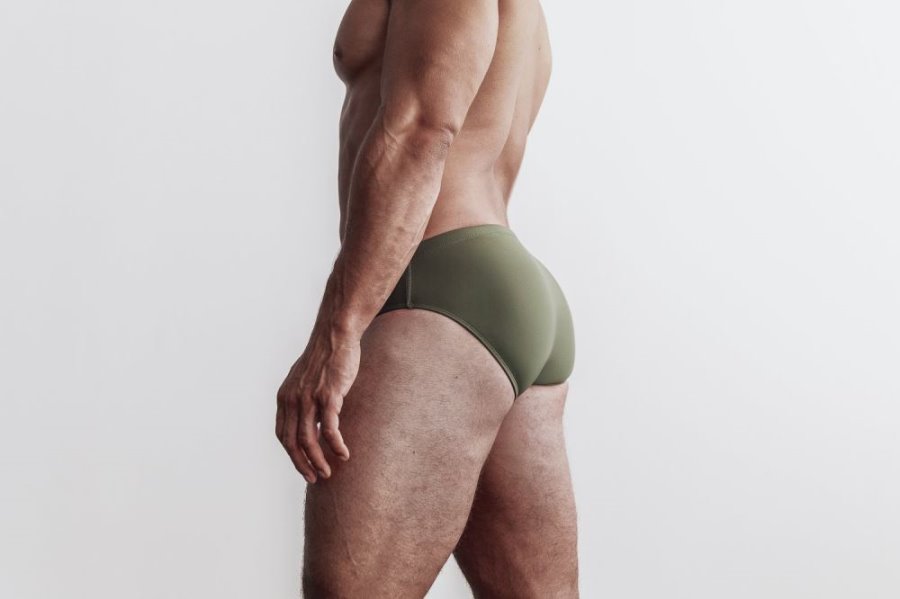 Maillots De Bain Nobull Swim Brief Homme Vert | 2JV3CFIMY