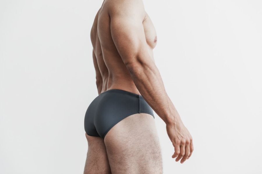 Maillots De Bain Nobull Swim Brief Homme Grise Foncé | DGVKSFRKY