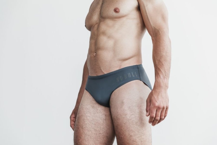 Maillots De Bain Nobull Swim Brief Homme Grise Foncé | DGVKSFRKY