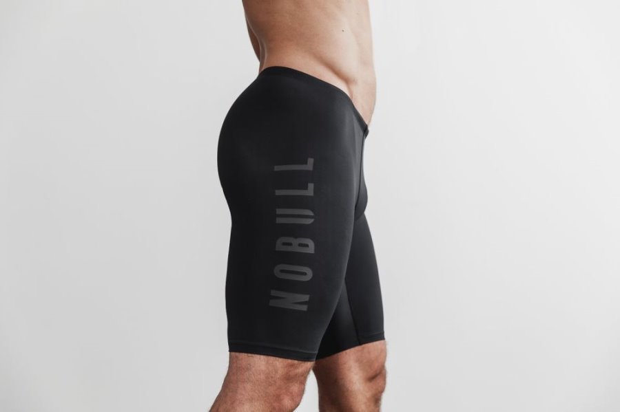 Maillots De Bain Nobull Swim Jammer Homme Noir | SNKSEVJ1C