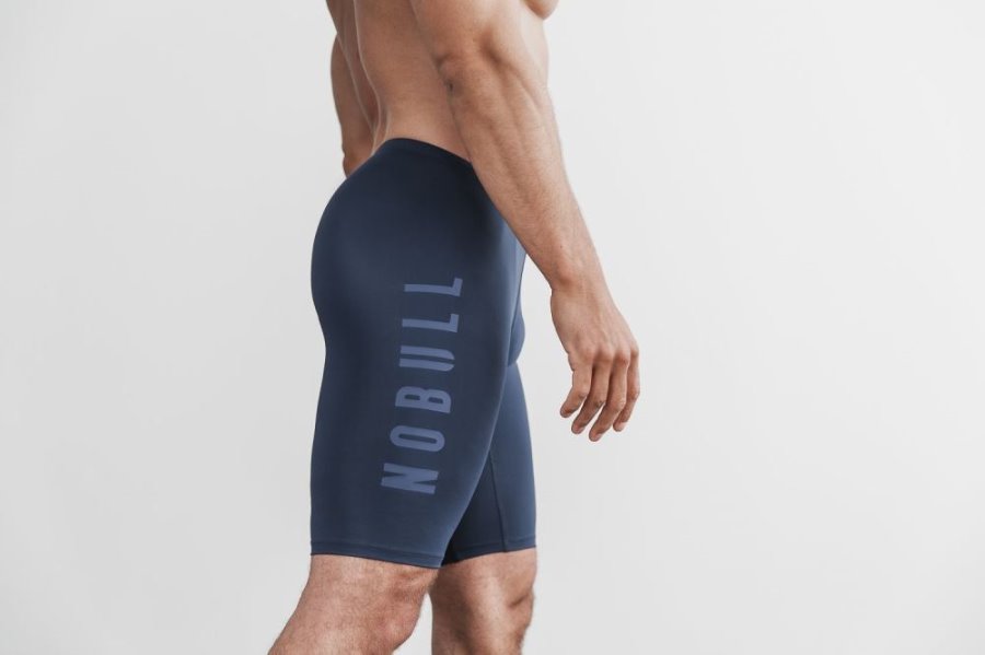 Maillots De Bain Nobull Swim Jammer Homme Bleu Marine | Z3ADYAK3R