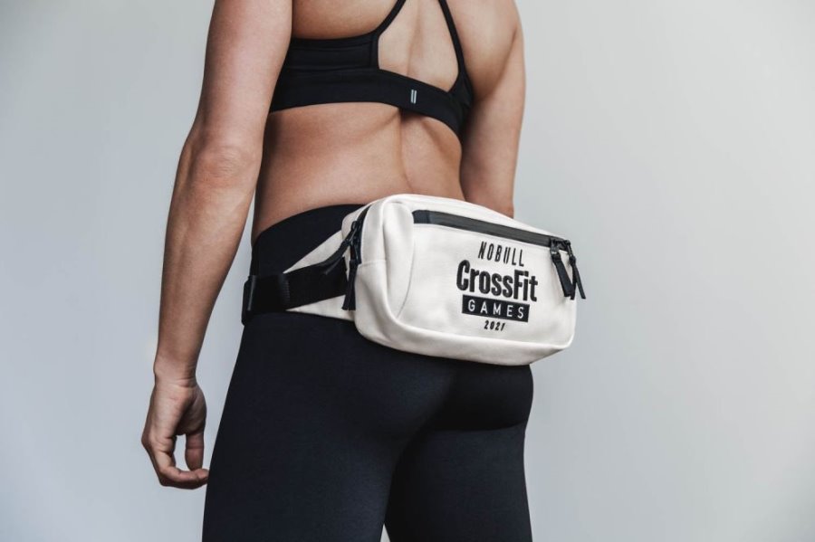 Sacs Crossbody Nobull Crossfit Games® 2021 Crossbody Bag Femme Blanche | 43X7O0YHL