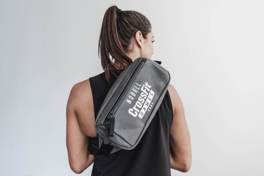 Sacs Crossbody Nobull Crossfit Games® 2021 Crossbody Bag Homme Grise | AEJO159R2