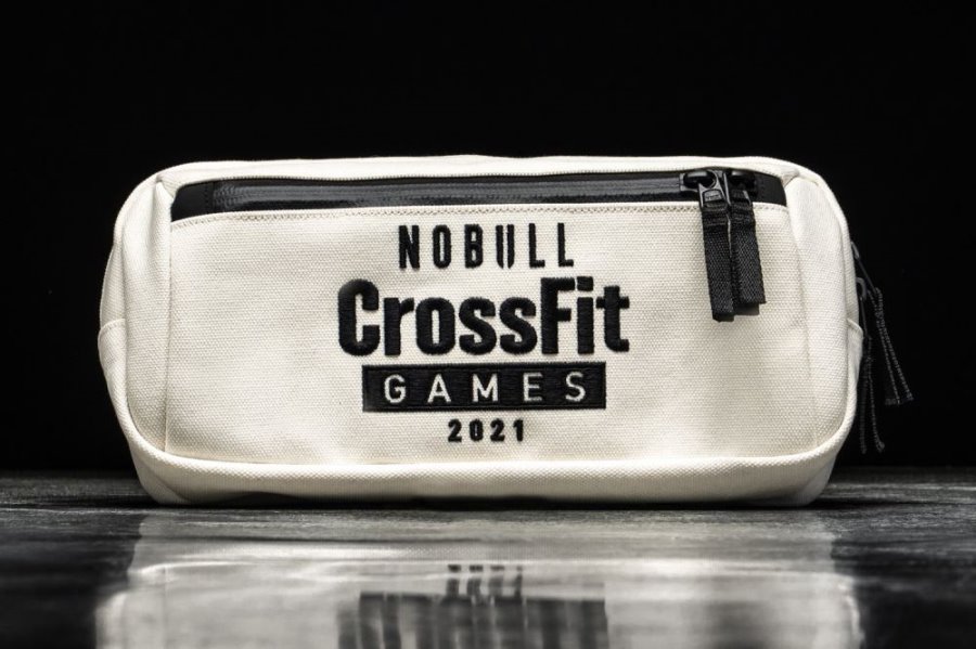 Sacs Crossbody Nobull Crossfit Games® 2021 Crossbody Bag Homme Blanche | O8RFZNF16