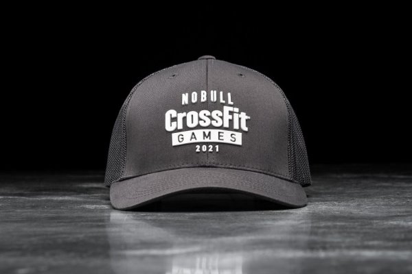 Chapeaux Nobull Crossfit Games® 2021 Curved-brim Trucker Homme Grise Foncé | 443866NQA