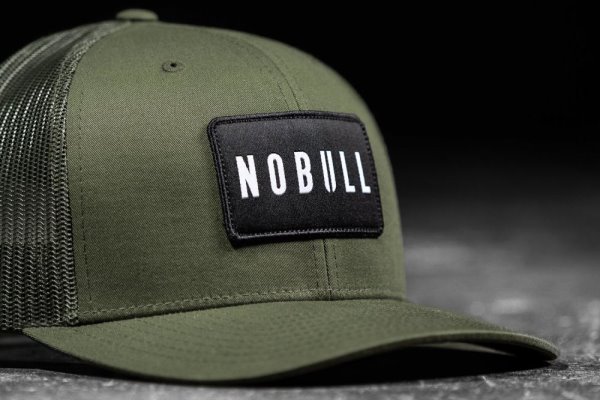 Chapeaux Nobull Curved-brim Trucker Femme Vert Olive | F5K3XIR1K