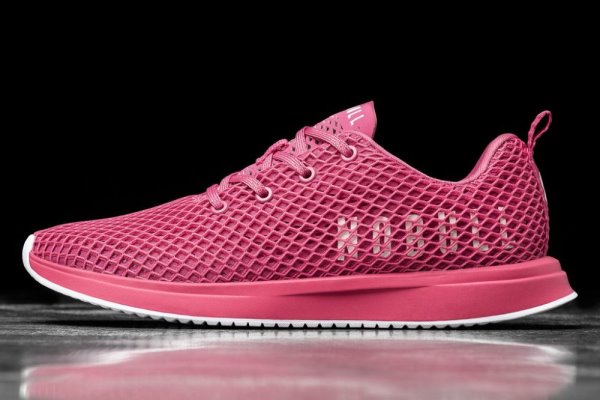 Chaussures Running Nobull Mesh Runner Femme Fushia | N1VIH7YKY