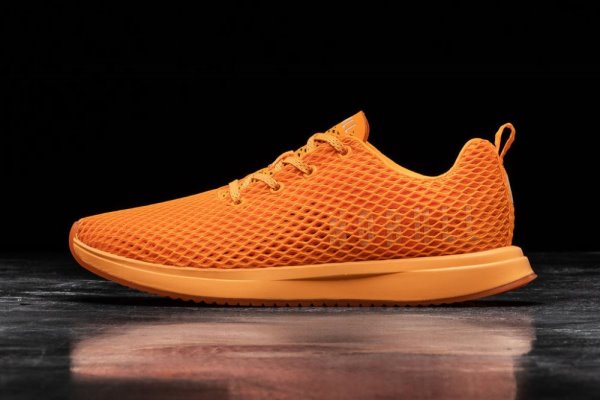 Chaussures Running Nobull Mesh Runner Homme Orange | QLK3YYK6F