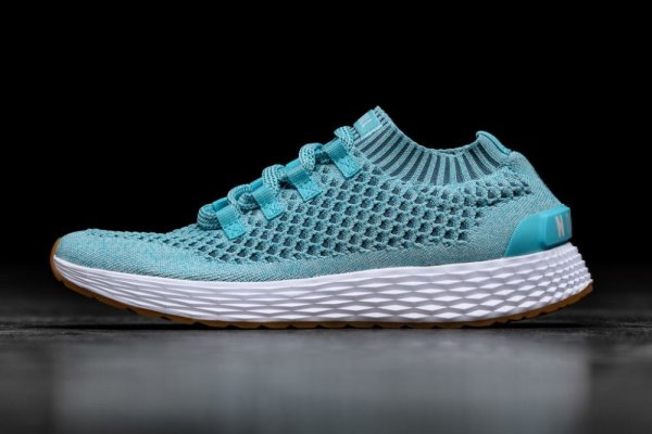 Chaussures Running Nobull Topaz Knit Runner Homme Vert | 0QEH3MNPT