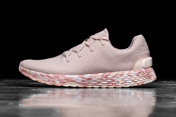 Chaussures Running Nobull Wild Ripstop Runner Femme Rose Rose | 7LZNY1O09