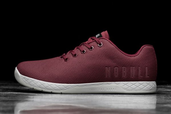 Chaussures de Sport Nobull Arctic Trainer Homme Rouge Foncé | 4X6ZMWZBS