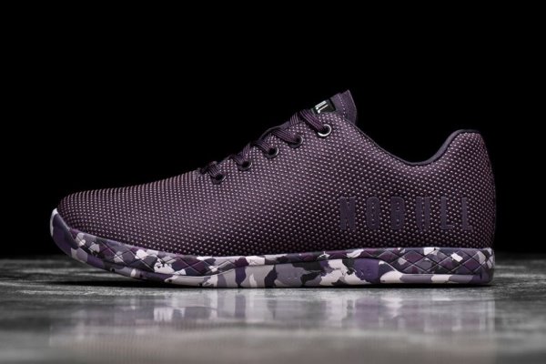 Chaussures de Sport Nobull Grape Wild Trainer Homme Violette | 3JWGNESQM