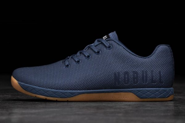 Chaussures de Sport Nobull Gum Trainer Femme Bleu Marine | 0FYXG7GYN