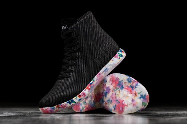 Chaussures de Sport Nobull High-top Daisy Trainer Homme Noir | XTUP2K2DP