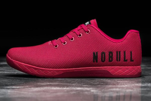 Chaussures de Sport Nobull Magenta Trainer Homme Rouge | 7TVO142TP