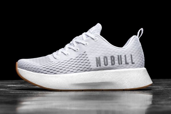 Chaussures de Sport Nobull Runner+ Femme Blanche | UXLAFPJDU