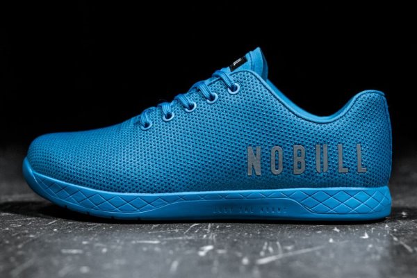 Chaussures de Sport Nobull SuperFabric® Trainer Homme Bleu Clair | ZLLEZKLZS