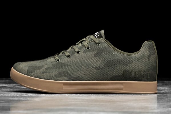 Chaussures de Sport Nobull Tela Trainer Homme Camouflage Foncé | HWUOKG3OG