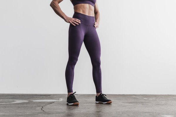 Collant Nobull High-rise Tight Femme Violette | 28EENTXQR