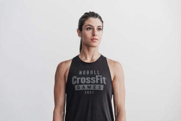 Debardeur Nobull Crossfit Games® 2021 High-neck Tank Femme Noir | CMEASM1XA