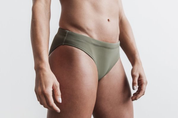 Maillots De Bain Nobull Swim Bottom Femme Vert | SU5DIUIYL