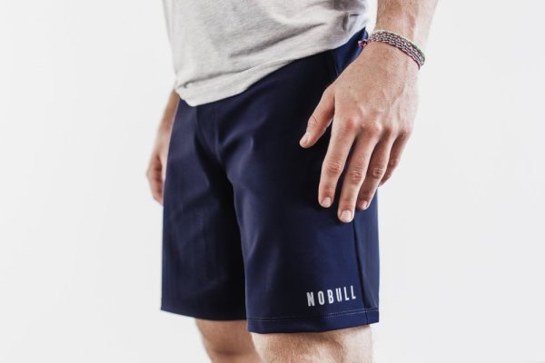 Shorts Nobull Legere Corta 8.5" Homme Bleu Marine | 2T52F6LTN